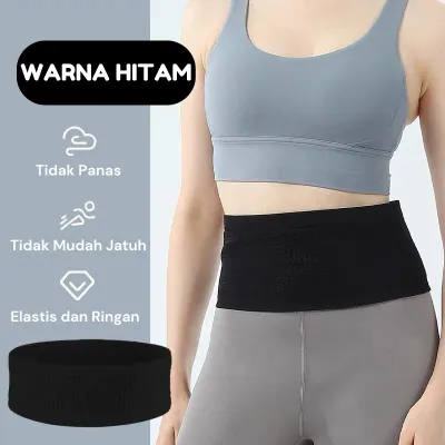 Tas Pinggang Olahraga Lari Jogging Unisex | Tas Waistbag Anti-Slip Bahan Kulit Bernafas Tidak Panas