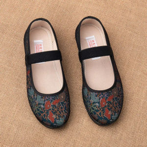 Free Shipping Cloth Shoes For Spring And Autumn Non-Slip Soft-Soled Comfortable For Elderly Women Suitable For Grandmothers And Middle-Aged Mothers