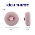 Bông Tắm Xơ Mướp Tẩy Tế Bào Chết Tròn Cao Cấp - QH Shop. 