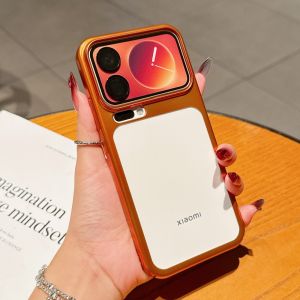 For Mi17 PM Electroplated Border Shell Slim Casing For Xiaomi 17 Pro Max 17Pro Xiaomi17 ProMax 5G Phone Case Luxury Matte Transparent Hard Back Cover