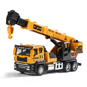 4 Styles Alloy Engineering Diecast Truck Toy Car Classic Construction Model Vehicle Loader Tractor Excavator Toys for Boys Gift