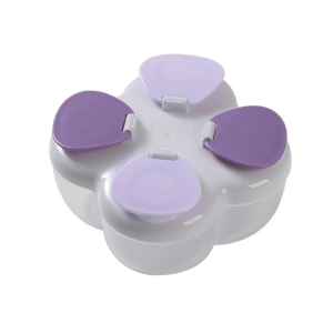 Xoay nắp bé Dispenser 4 cá nhân khoang nhỏ gọn tổ chức cho túi đựng tã Du Lịch Thể dục Essential