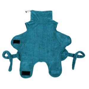 Soft Dog Drying Robe Microfibre Bath Towel for Pet Quick Absorbent Drying Coat for Dog and Cats Grooming Supply