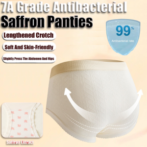 Womens Antibacterial Panties Gift Set Five Pieces Midriff Panties Gift Set Package Panties