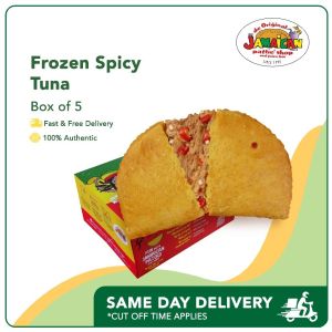 Jamaican Pattie Frozen Spicy Tuna Boxes- Frozen Pattie Meat