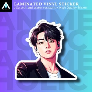 K-POP STAR FAN ART STICKERS FOR TUMBLER AND MORE LAMINATED VINYL STICKERS ANIMEHOLIC