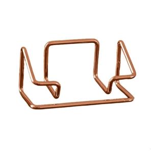 Metal Stand Large Capacity Business Organiser Display Stand Hold Up To 70 Sheets For Office Desk Organization