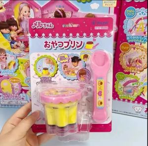 New Cute Jelly Strawberry Pudding Set Feeding Toy Children Playing House Toy