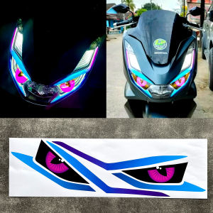 TTqp Headlight Stickers for The 2021-2024 Honda PCX160 PCX 160 Model Perfect Fit Easy To Install Vibrant Colors UV-resistant and Lasting for 3 Years