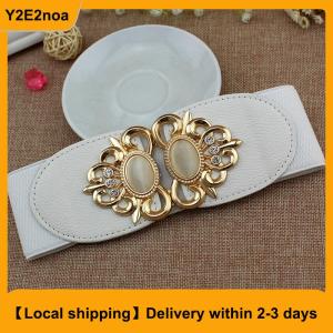 【Local shipping】 Fashion Women Retro Elastic Stretchy Dress Narrow Waist Belts Dress Accessories