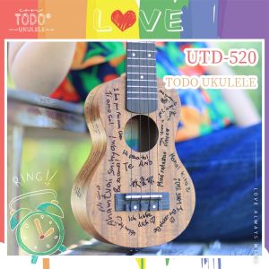 (TODO x Refine Life) Limited Edition (LOVE) 21" Soprano Ukulele  (Complete Set)