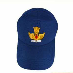 Topi Seragam Sekolah SD SMP SMA Logo Bordir