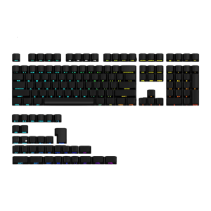 Cheey Profile Mechanical Keyboard Keycap PBT Two Color Injection Moulding Process Side Printed For 140-Key Keycaps