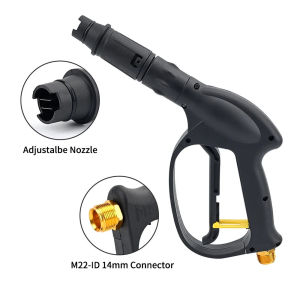 Súng Rửa Xe Áp Lực Cao Lỗ Béc 1.25mm - Ren 22mm Vòi Xịt Nước Cho Ô Tô Xe Máy
