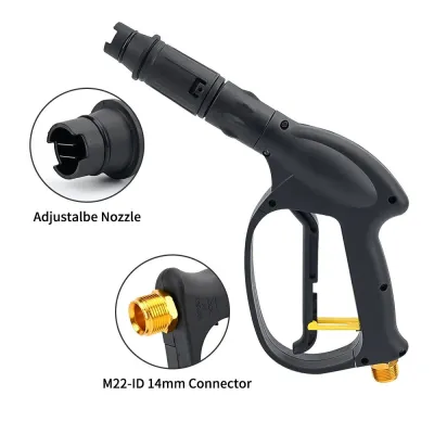 Súng Rửa Xe Áp Lực Cao Lỗ Béc 1.25mm - Ren 22mm Vòi Xịt Nước Cho Ô Tô Xe Máy