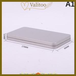 [Valitoo] ที่ใส่เงินกระดาษถาดใส่ธนบัตรโลหะขนาดเล็กกล่องเก็บเงินสะดวกเคสจัดระเบียบยา