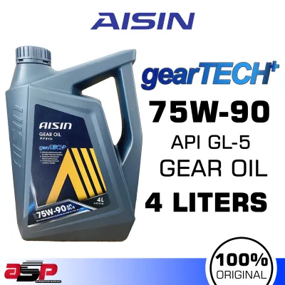 AISIN 75W-90 GL-5 Gear Oil 1 Liter / 4 Liters - gearTECH+