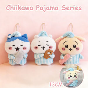BERMA BABY Chiikawa Pajama Series Stuffed Doll Cute Cartoon Doll Pendant for Backpack Handbag Gift for Kids