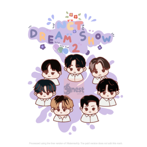 [BISA COD] Totebag Tote Bag Goodiebag Tas Serut Hitam NCT Dream Show 2 Kpop Korea Kanvas Lucu Belanja Kuliah Sekolah Wanita