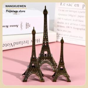 [COD] Retro Paris Eiffel Tower Model Home Desk Bronze Metal Statue Figurine Decor