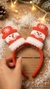 Steve Kyle Christmas Headband Santa Reindeer Antlers Snowman Headdress Party Props For Kids Adult Hair Accessories