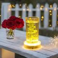 Simplelight 5 Inch Square Led Light Base - Light Base for Glass Art, Ideal Led Display for Vases - Lighted Base for Glass Art (5inch Square LED Vase Base Light, Soft White). 
