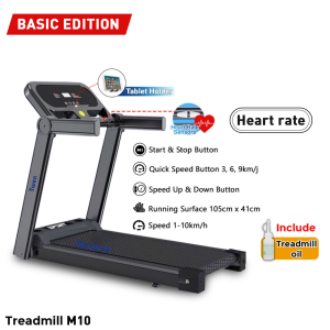 【SPOR】Treadmill foldable walking mat fitness equipment treadmill high horsepower durable weight loss exercise electric indoor running