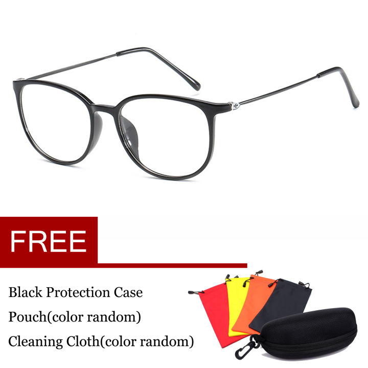 Retro Glasses Men Women round metal Eyeglass Frames Vintage