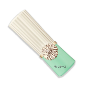 【Direct From Japan】PAUL & JOE Lipstick Case 01 – Refillable Makeup Case Elegant Floral Design