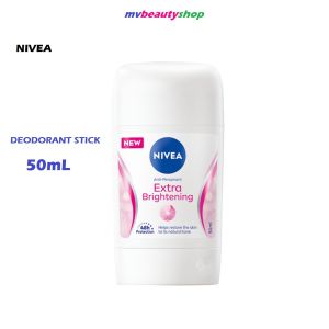 NIVEA Deodorant Extra Brightening Antiperspirant Stick Deodorant 50mL