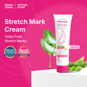 Mamas Choice Stretch Mark Cream (Safe halal natural maternity care products for pregnant and breastfeeding mothers)