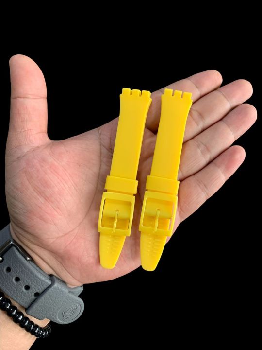 Tali Jam 17mm Watch Band Nylon Strap 17mm Swatch Watch Strap Tali