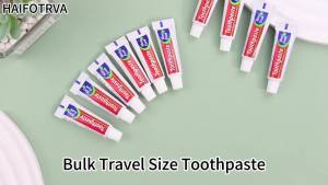 30 Tubes Bulk Travel Size Toothpaste0.176 oz Extra Small Toothpaste Travel Size Bulk MintDisposable Toothpaste for HotelGuestsHomelessCharity(Too Small Only Good for Single Use)