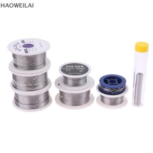 [HAOWEILAI] ลวดดีบุก8g 15g 30g 50g 100G 0.8mm 1.0mm ลวดดีบุกละลายแกนบัดกรีแกนบัดกรีบัดกรีลวดม้วนไม่ทำความสะอาดฟลักซ์