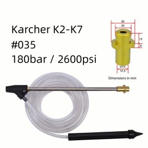 หัวฉีดพ่นทรายสำหรับเครื่องฉีดน้ำแรงดันสูง อุปกรณ์เสริมเครื่องฉีดน้ำแรงดันสูง อุปกรณ์พ่นทรายเครื่องพ่นทรายท่อพ่นทราย