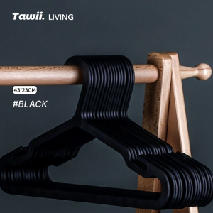 Tawii. Hanger for clothes thin clothes hanger space saving PP material hanger organizer simple style