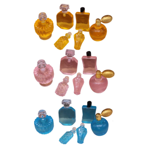 Miniature Bottles Set For Dollhouses Accessories Resin Craft Toy Kids Role Play Creative Gift Collection