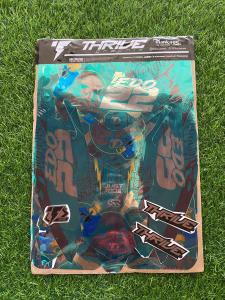 Decal Honda Crf 150 l Chrome Karakter trail/supermoto Full Body Bebas Request