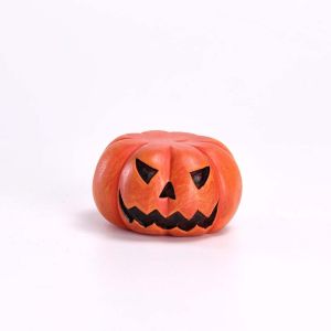 YUBAGUANB Cartoon Artificial Resin Pumpkins Ornament DIY Handmade Craft Resin Fake Pumpkins Model Pumpkin Props Realistic Halloween Pumpkin Model Halloween Decor Gifts