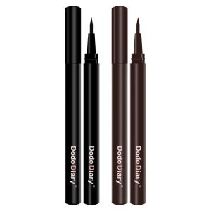 WAPKTY Khô nhanh Bút kẻ mắt nước Chống thấm nước Chống bám bẩn Kẻ mắt trang điểm Bền bỉ Bền lâu Bút trang điểm mắt Người bắt đầu