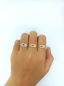 CINCIN BELT CORR MP /CINCIN PERAK ASLI SILVER 925 LAPIS EMAS / CINCIN FASHION TERBARU