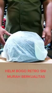 Helm Bogo Dewasa SNI Model Chargloss Ungu