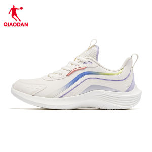 Qiaodan Women Running Shoes Soft Bottom Lightweight Comfortable Breathable Sports Sneaker XM46210219