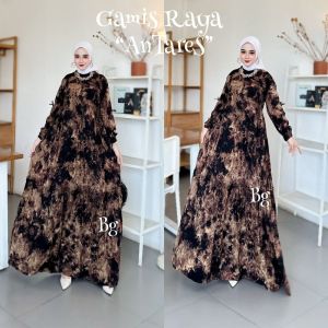 Gamis Raya Twill Motif Antares Bg Collection