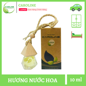 Chai treo Tinh dầu Caroline 10 ml tinh tế giúp khử mùi hôi trong xe ô tô tủ quần áo không gian nhỏ như góc làm việc góc học tập bên giường ngủ làm thơm không gian và xua đuổi côn trùng CRL