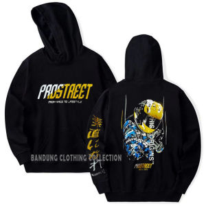 Hoodie Pria Sweater Jaket Prostreet Helm Samurai Japan Switer Cowok Distro Prostreet Sunmori Rider Jepang
