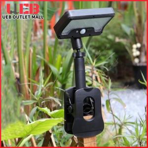 UEB Solar Wall Light Outside Yard Lamp IP65 Waterproof Motion Sensor LED Induction Lamp Auto On/Off Porch Light 3 Modes for Garden Yard Path