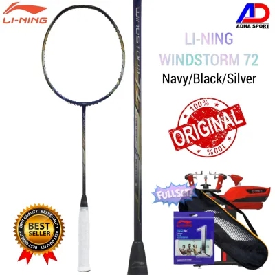 Raket Badminton LiNing Windstorm 72 Original Raket Li-Ning Bulutangkis