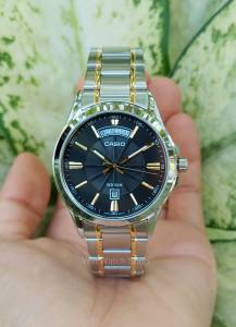นาฬิกา Casio รุ่น MTP-1381G-1A และ MTP-1381G-9A นาฬิกาผู้ชาย สายแสตนเลส สองกษัตริย์ ของแท้ 100% รับประกันสินค้า 1 ปีเต็ม