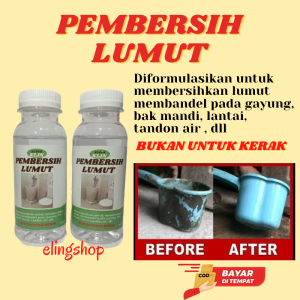 Pembersih Lumut Porcelen Glowing Kamar Mandi Aquarium Pipa Mesin Cuci 100ml